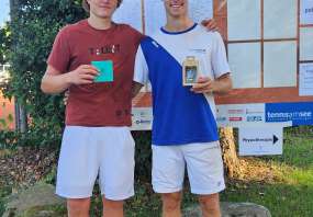 Philip Weber et Roman Glarner