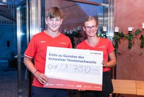 2. Swiss Tennis Golf Trophy – Die Stars von morgen danken!