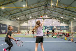 Vaudoise Kids Day: Ein erstes Mal Tennisluft schnuppern