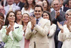 Federer noch einmal mit grossem Auftritt in Wimbledon