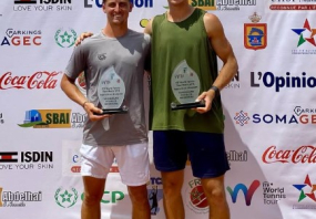 Damien Wenger (links)