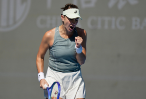 Bencic nach abgewehrtem Matchball im Halbfinal