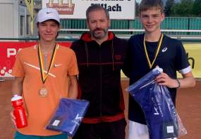 Tymur Bieldiugin, Kai Stentenbach (Coach), Henry Bernet