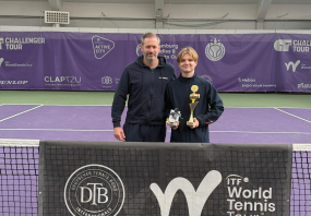 Mateo Fluri mit Coach Kai Stentenbach