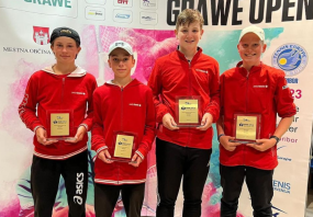 Alessandro Hunziker, Tiago Peterhans, Nicolas Vetterli, Lazar Mladenovic