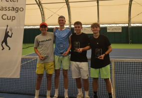 Ben Messerli, Lukas Möhrlen, Aaron Böttner, Pietro Sala