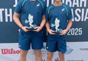 Lazar Mladenovic und Tiago Peterhans