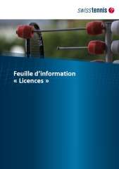 Informations générales pour les licences