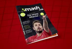 Tennis-Magazin „smash“ - neue Besitzerin und frischer Look